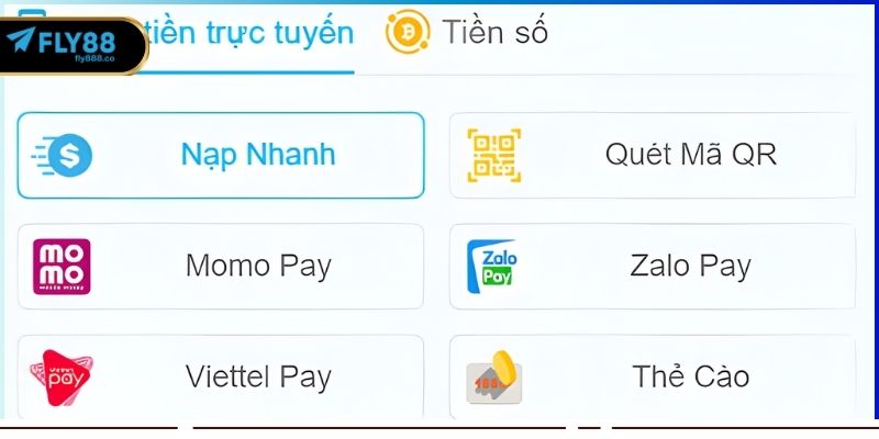 Ưu điểm của nạp rút Fly88